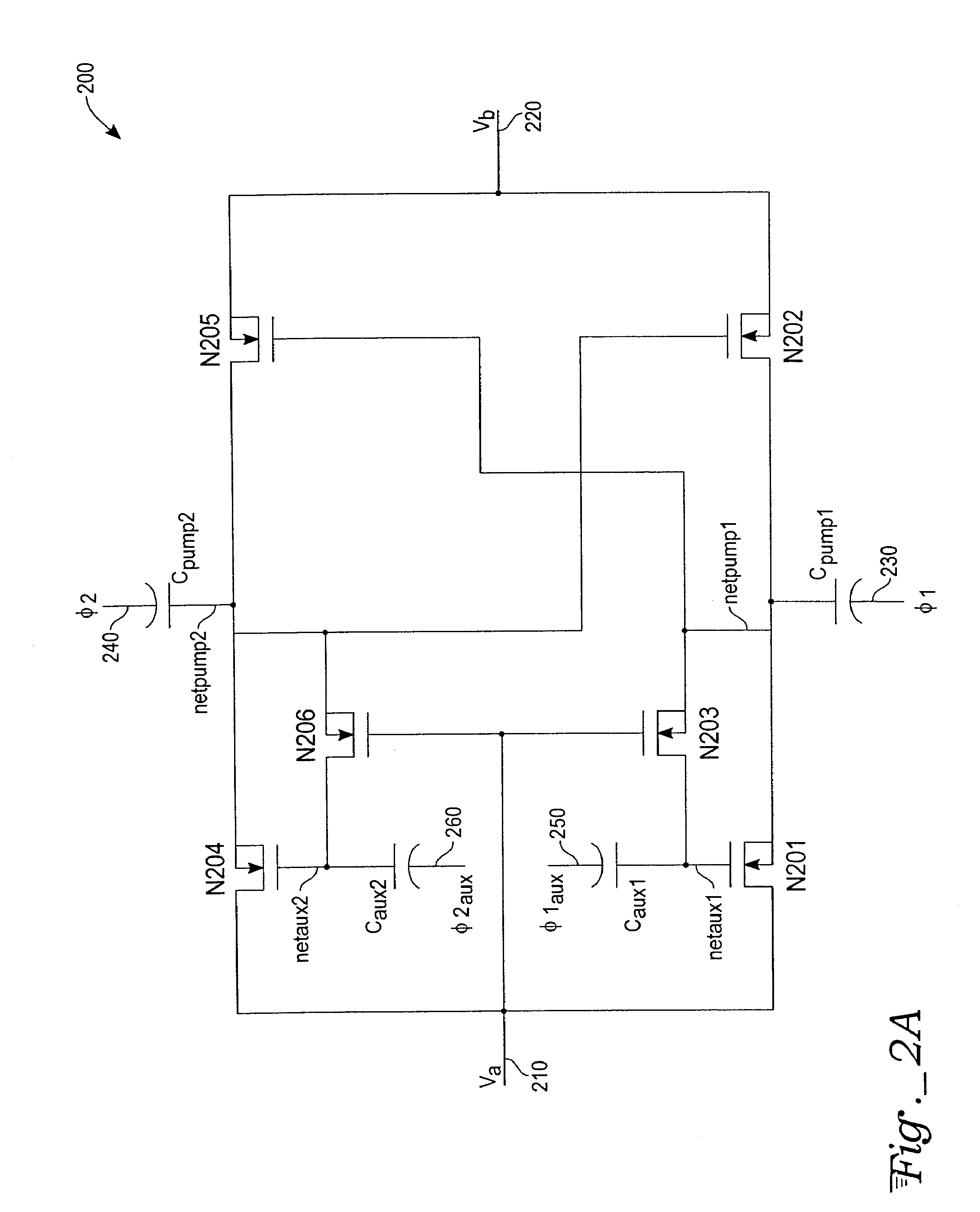 High efficiency bi-directional charge pump circuit