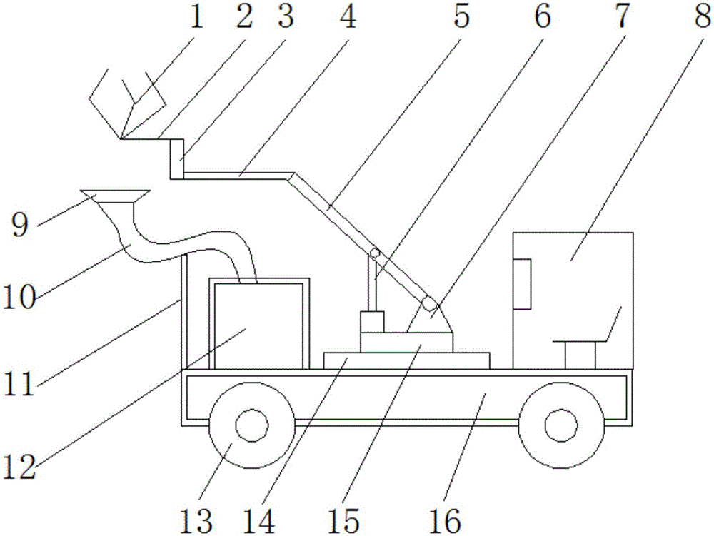 High-efficiency automatic apple picking machine