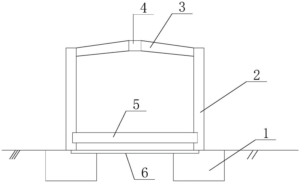 Multi-cylindrical foundation combined foundation structure system