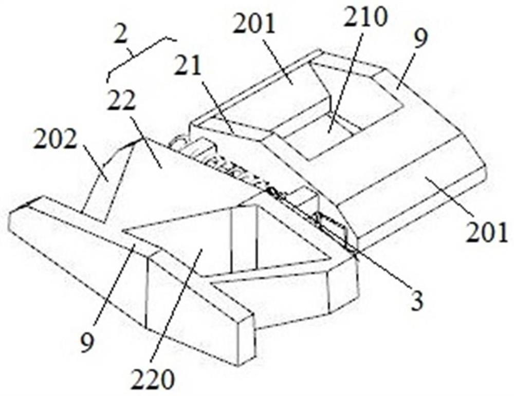 Socket protection door structure and socket