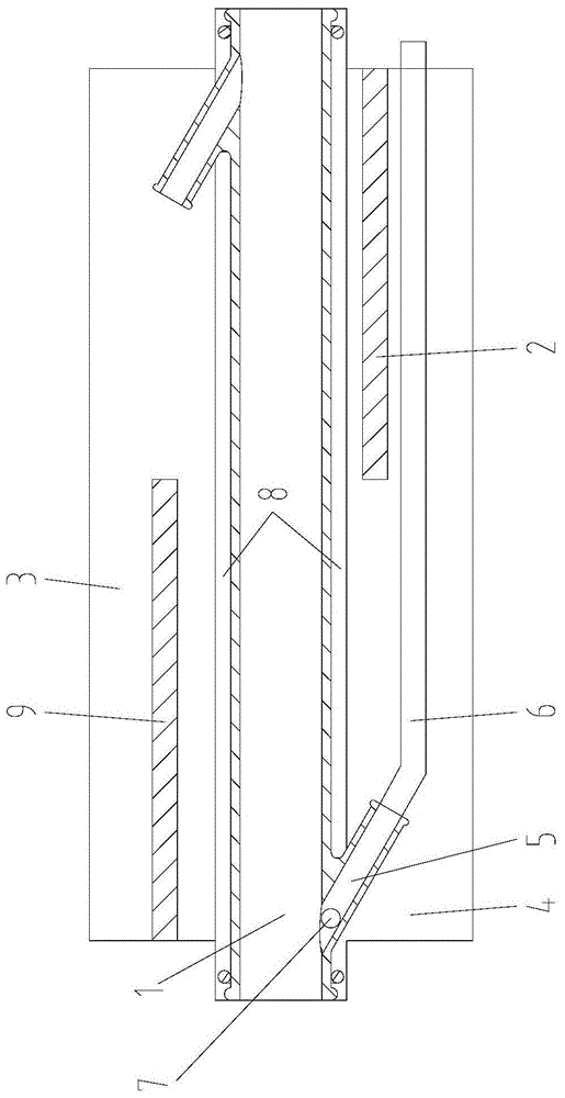 A gas temperature control device for a gas analyzer