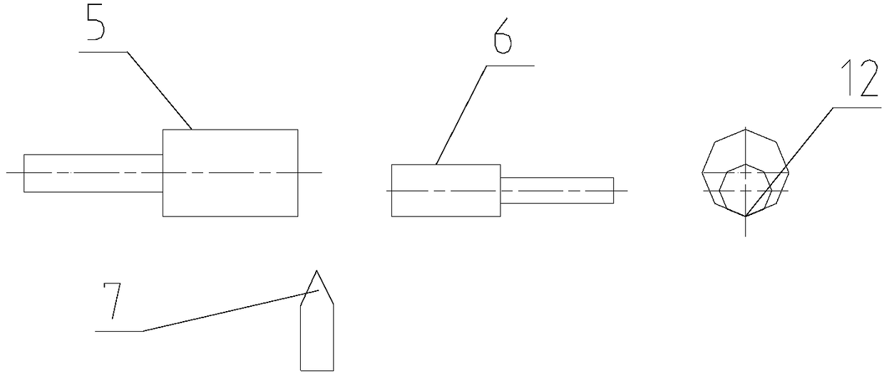 Multi-axis spindle sleeve grinding process and special grinding machine thereof