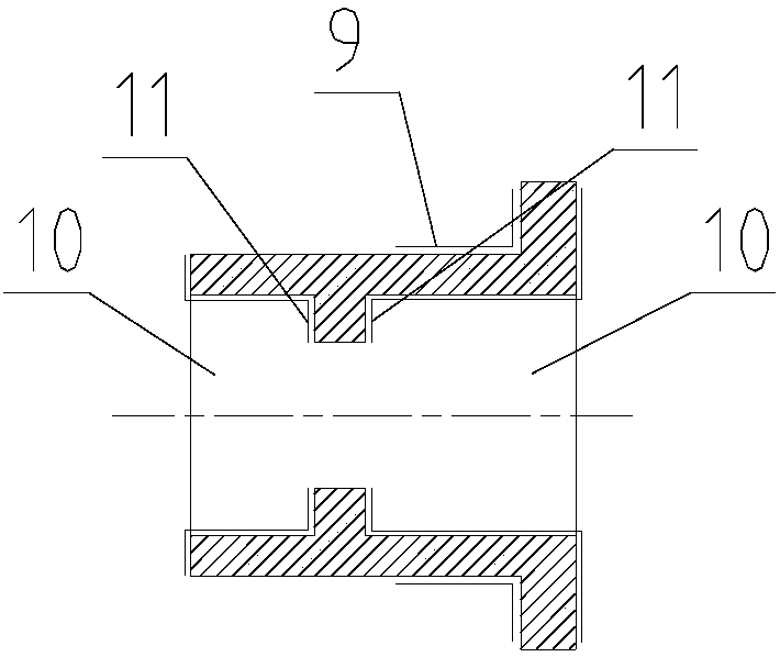 Multi-axis spindle sleeve grinding process and special grinding machine thereof