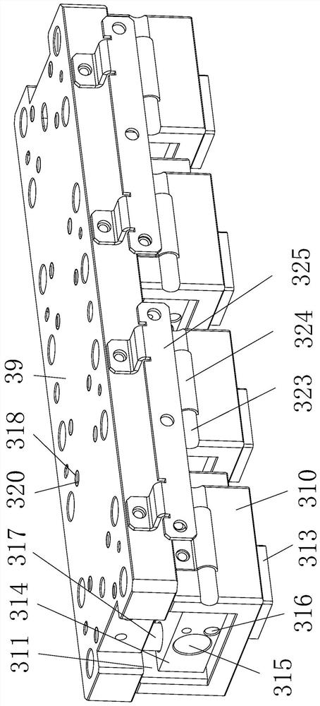 Chip high temperature pressure measurement sorting system and high temperature pressure measurement sorting method