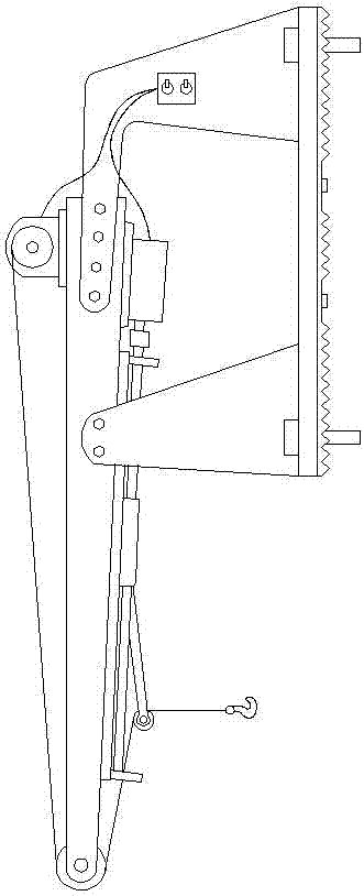 Power-driven weight lifting mechanical device