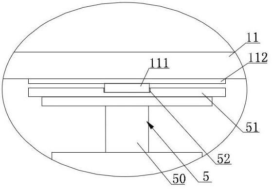 Supporting mechanism for voltage stabilizer in offshore nuclear power small reactor