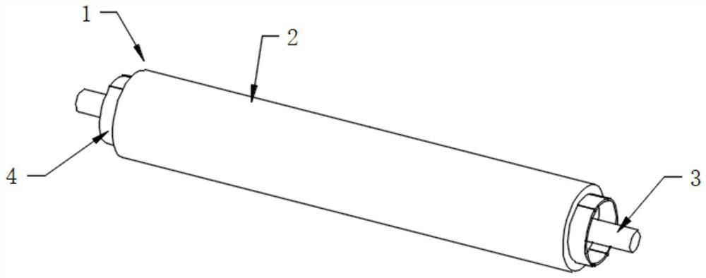 Mute roller and manufacturing method thereof