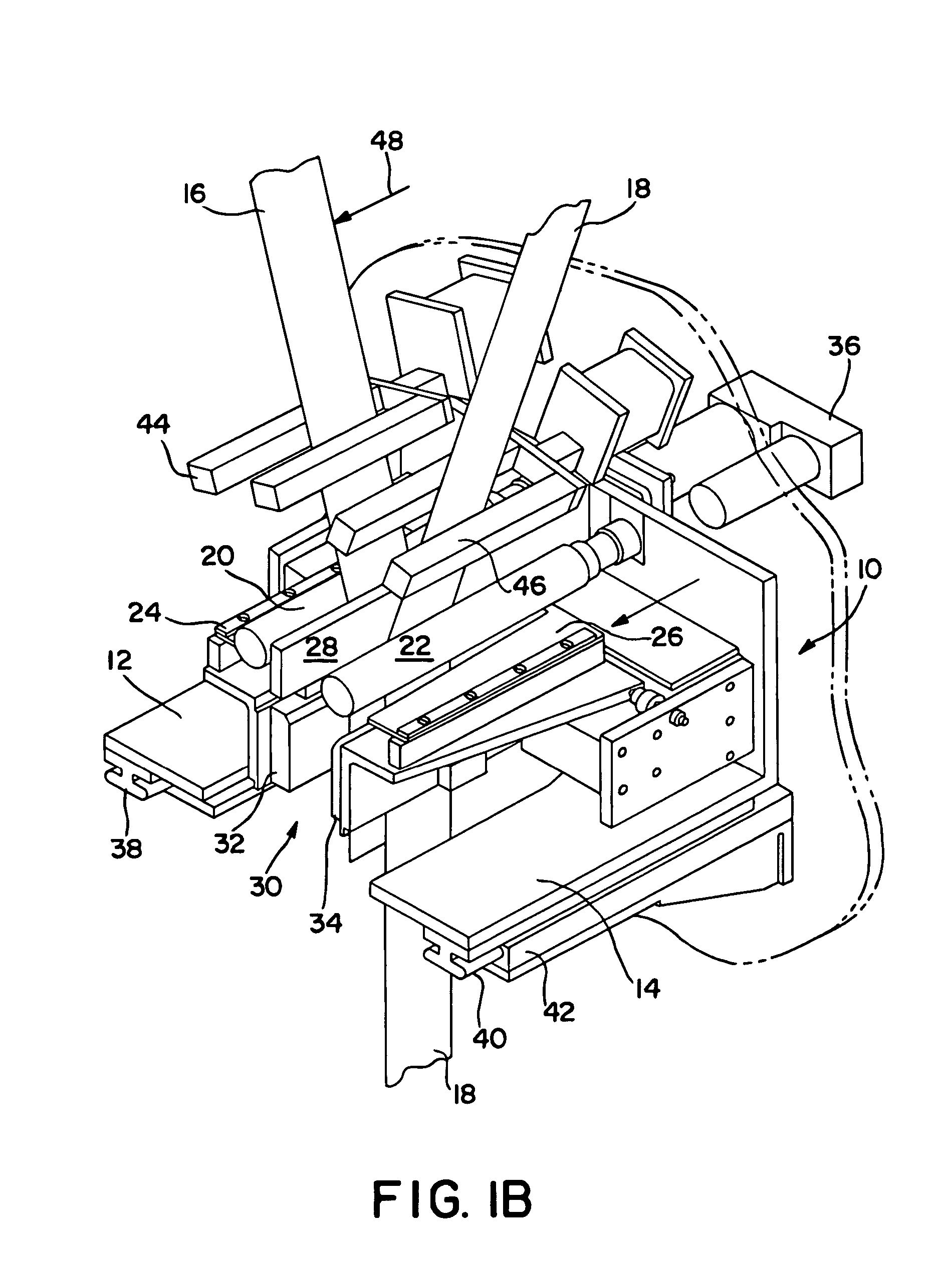 Apparatus and process for aligning materials during a splice