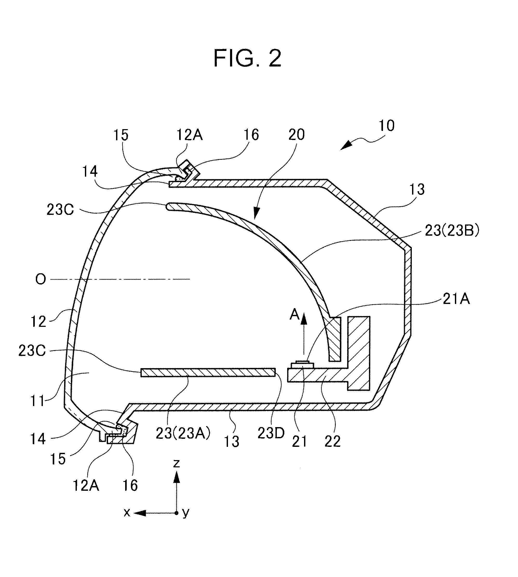 Vehicle lighting device