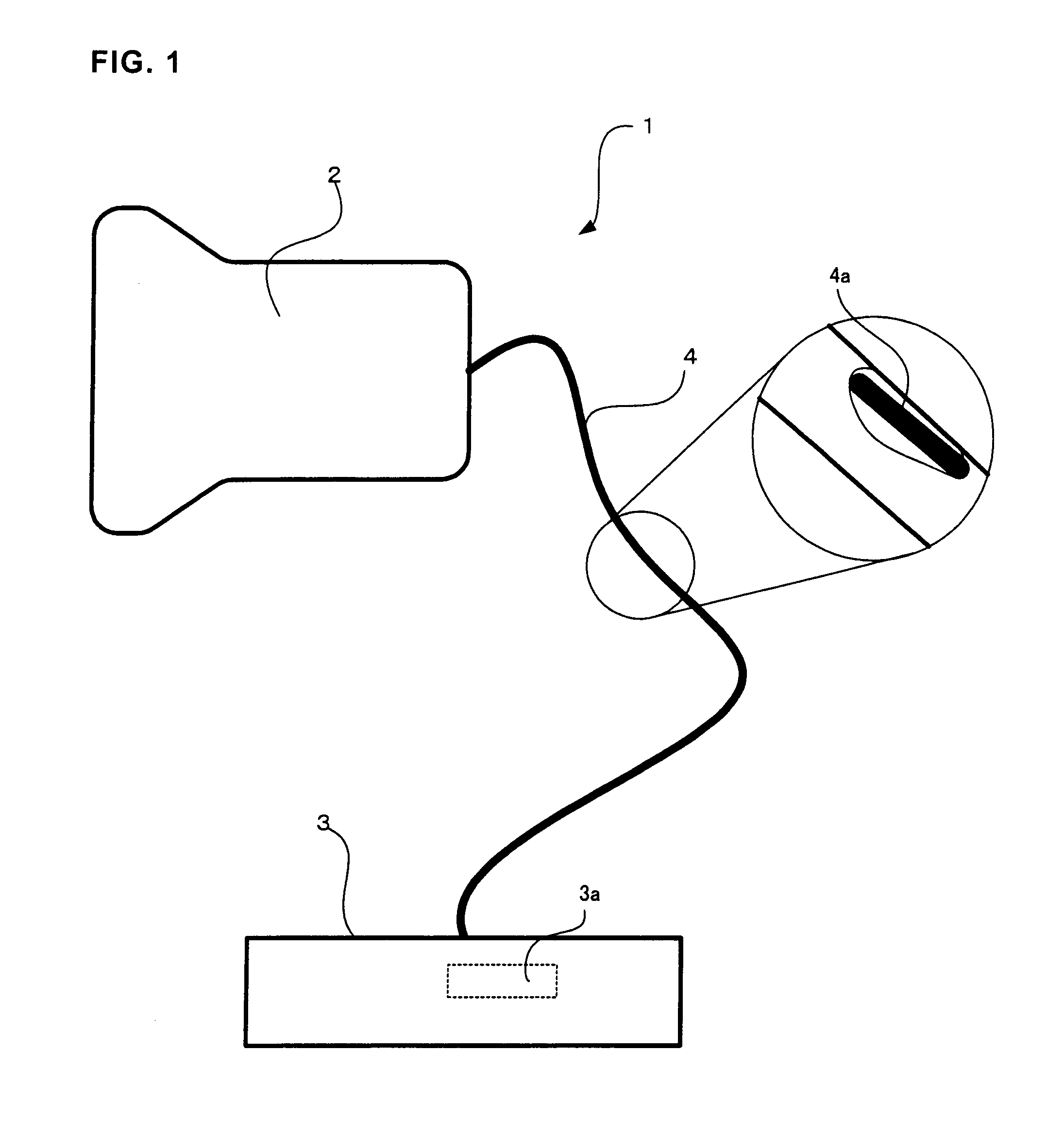 Ultrasonic probe, an ultrasonic diagnostic device, an ultrasonic-probe-monitoring system, and a method of state management of the ultrasonic probe