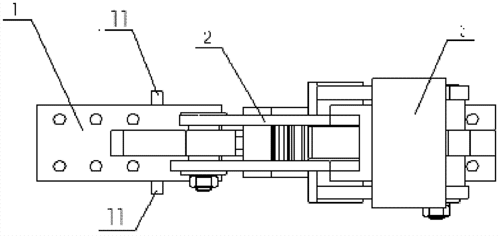 Anti-pitching connecting device for magnetic suspension vehicle