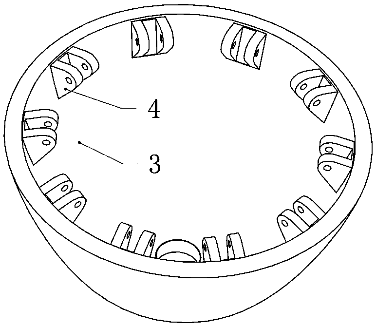 A wire rope feeding device with a leather bowl