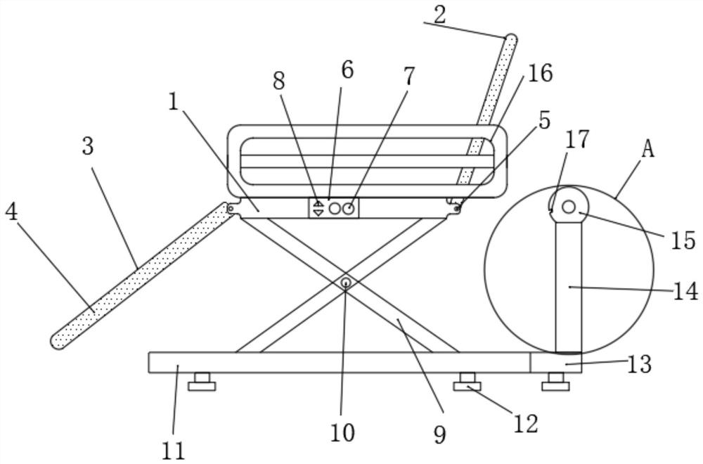 Intelligent operating chair capable of being automatically folded and lifted