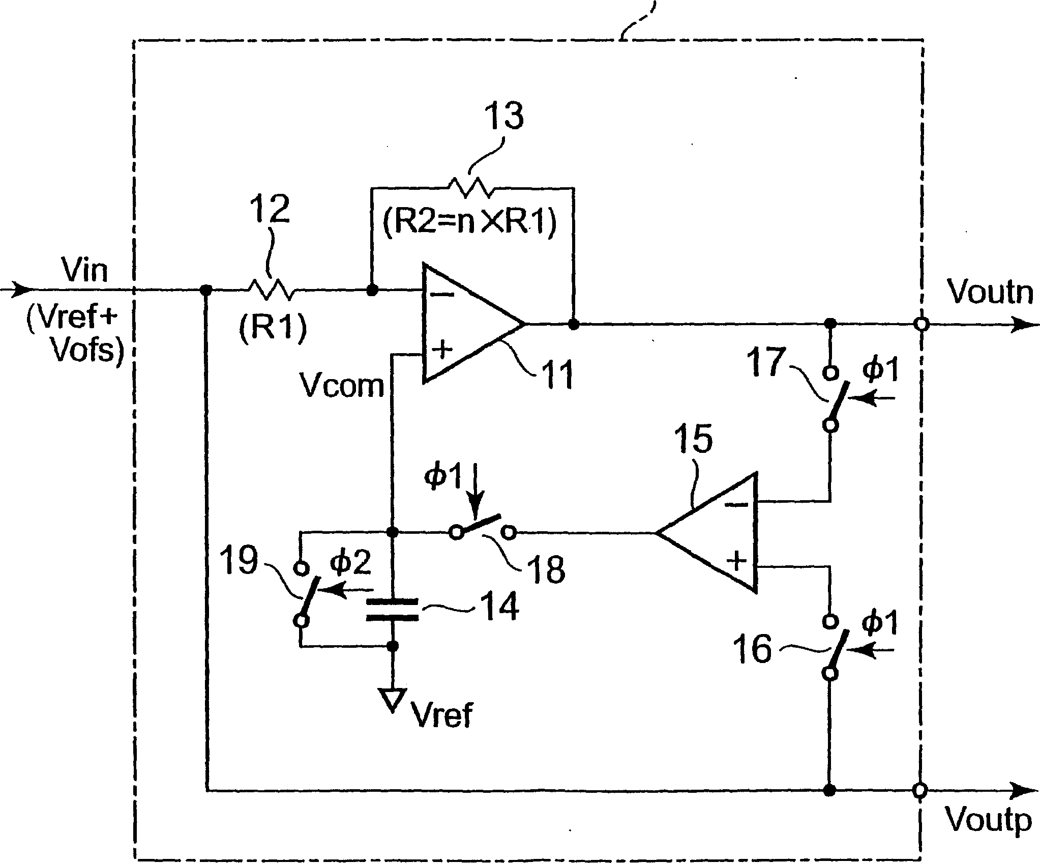 Balanced output circuit and electronic device using the same