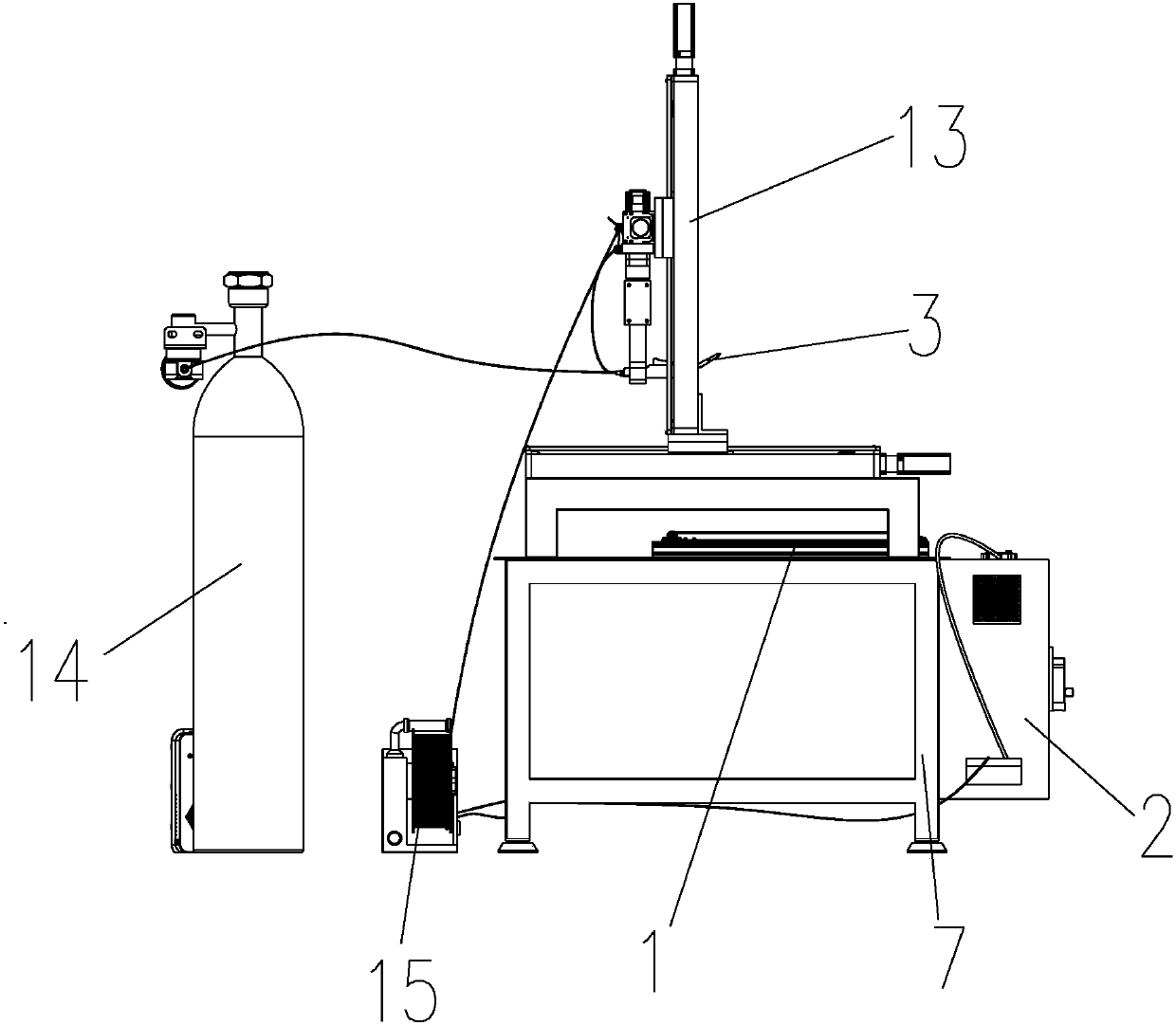 Automatic welding device