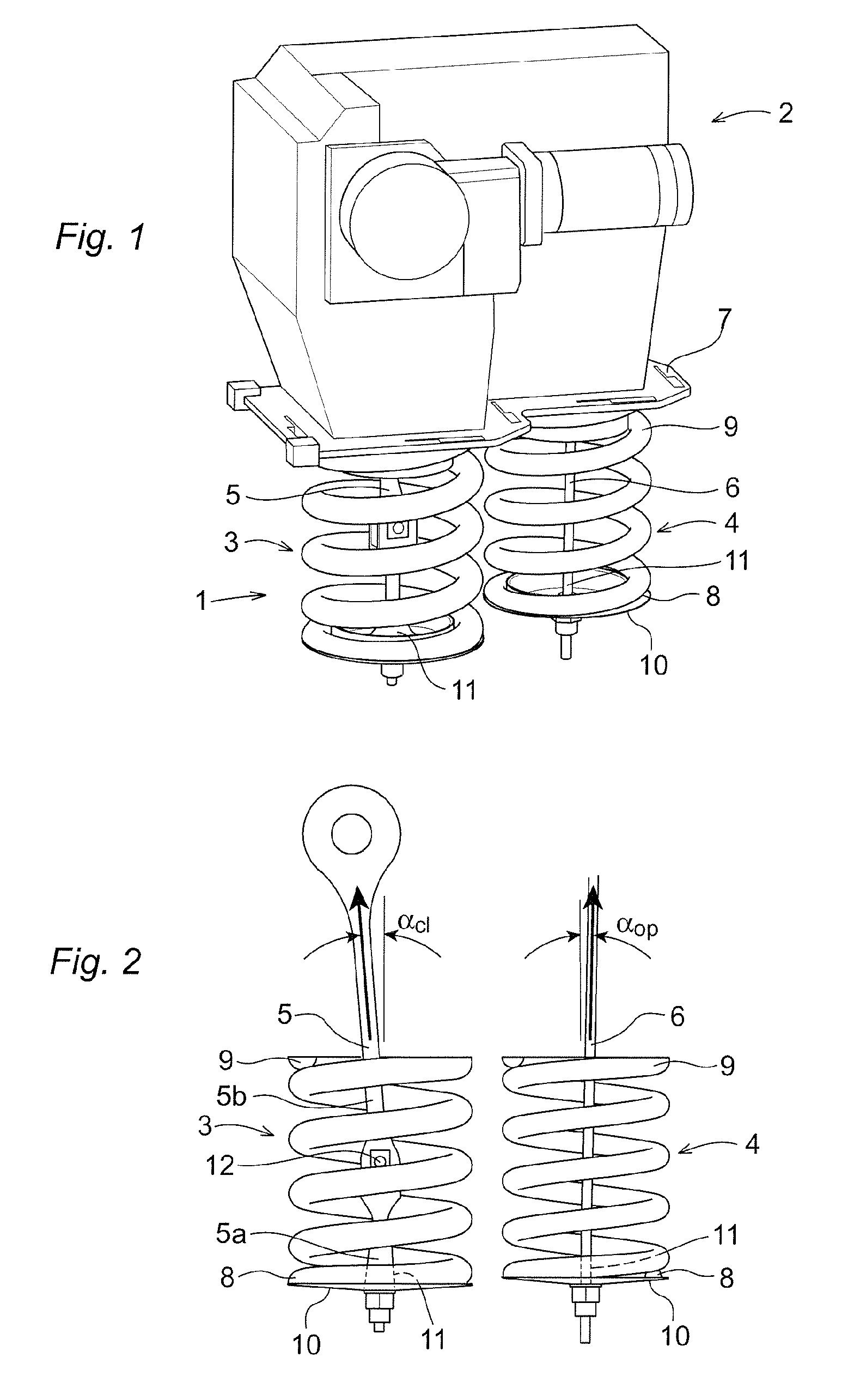 Spring Arrangement For Spring Drive Unit And Spring Drive Unit Comprising Spring Arrangement