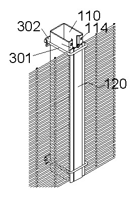 Fencing post and fencing system with same