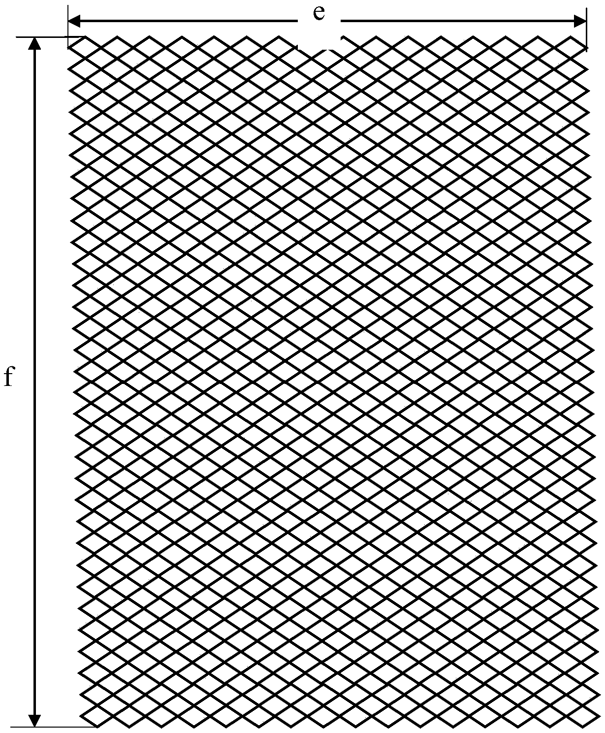 Ultrathin wide microporous aluminum net for thunder and lightning protection and preparation method thereof