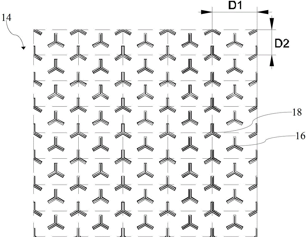 Metamaterial frequency selective surface, metamaterial frequency selective radome and antenna system made of metamaterial frequency selective surface