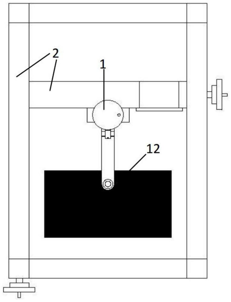 A pressure monitoring clamping device for ultrasonic nonlinear testing