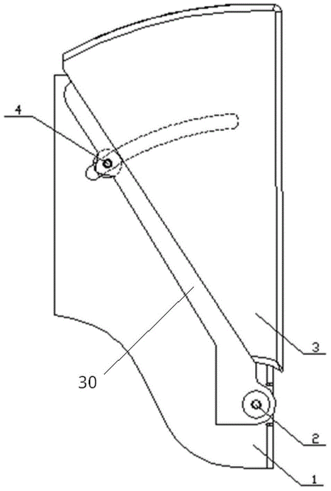 A gate access control mechanism