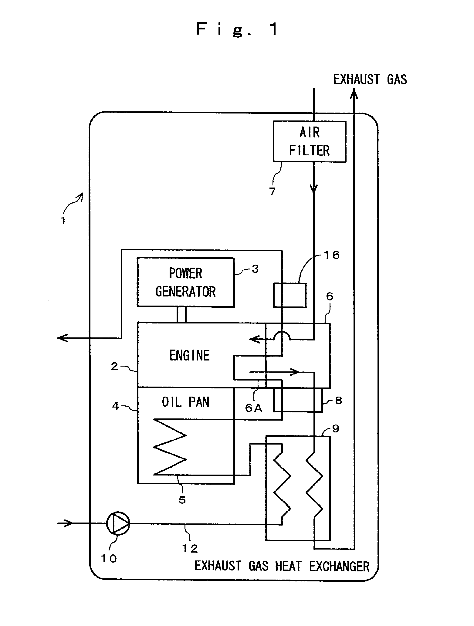 Engine exhaust heat recovering apparatus