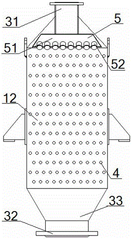 Square heat exchanger