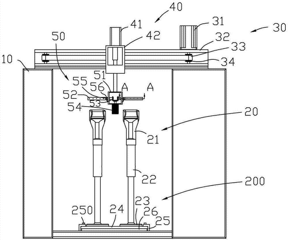 A fully automatic shoe sole grinding machine