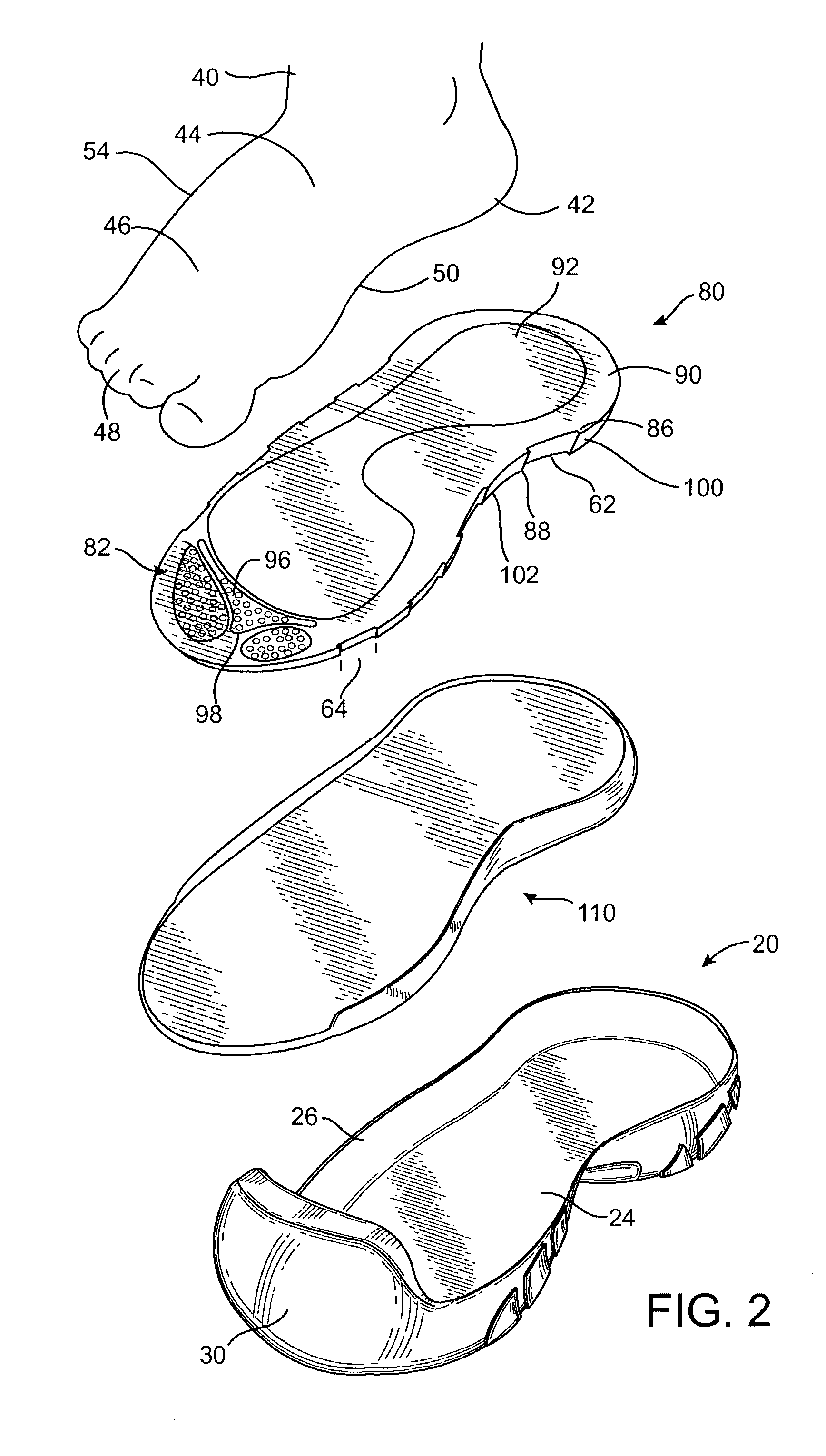 Toe protection sandal