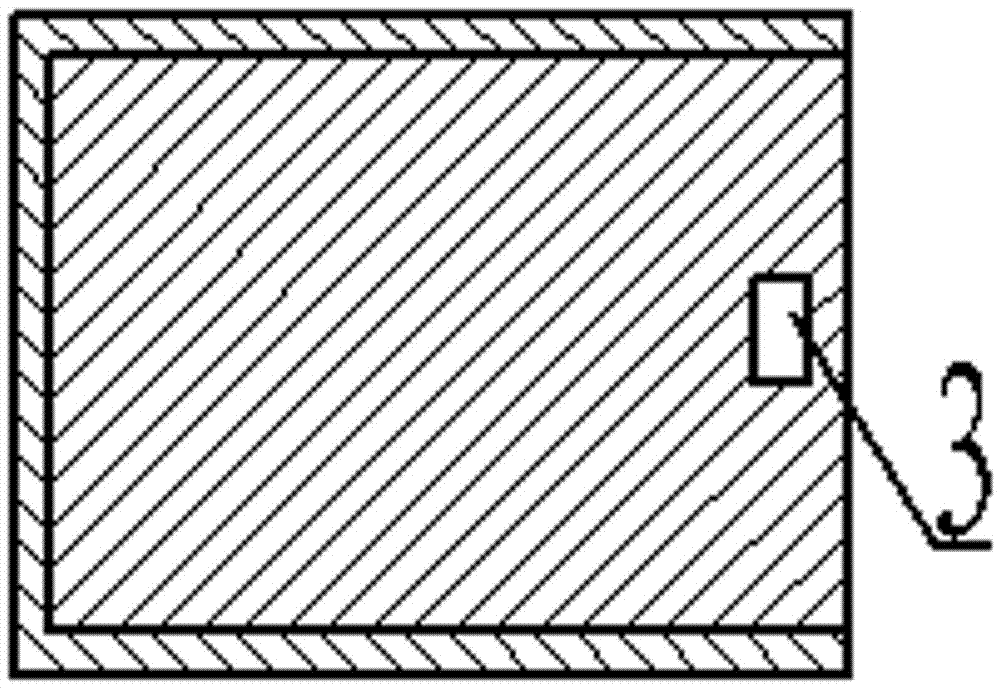 Degradable rain-preventing environment-friendly two-sided biological insect attracting and sticking board