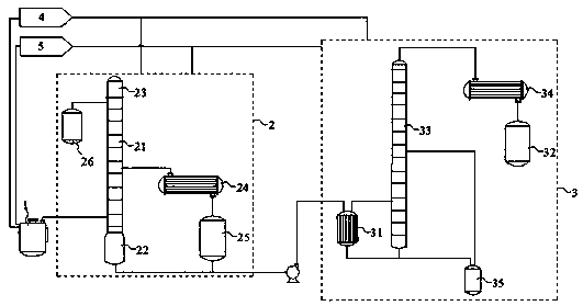 N-methylpyrrolidone decompression and purification system and purification method