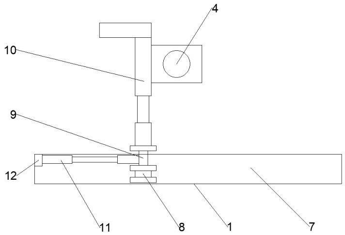 Environment-friendly mechanical platform cleaning device based on machine learning