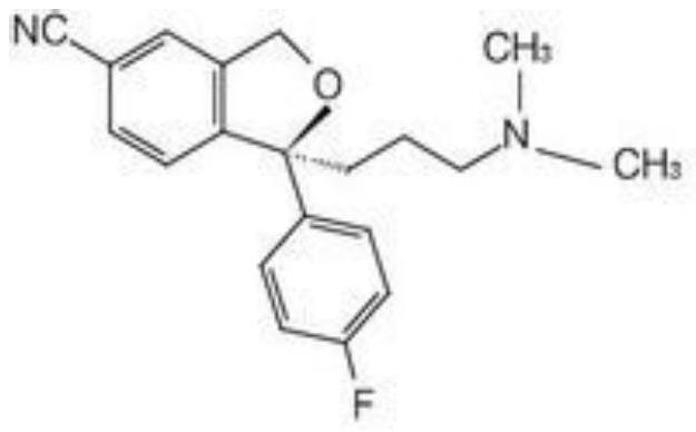 Quantitative analysis method for escitalopram in human plasma