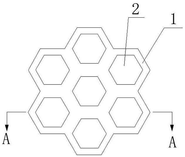 A kind of profiling foil-shaped sandwich solder for aluminum honeycomb plate brazing and preparation method thereof