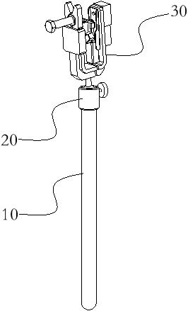 Device for installing R pin