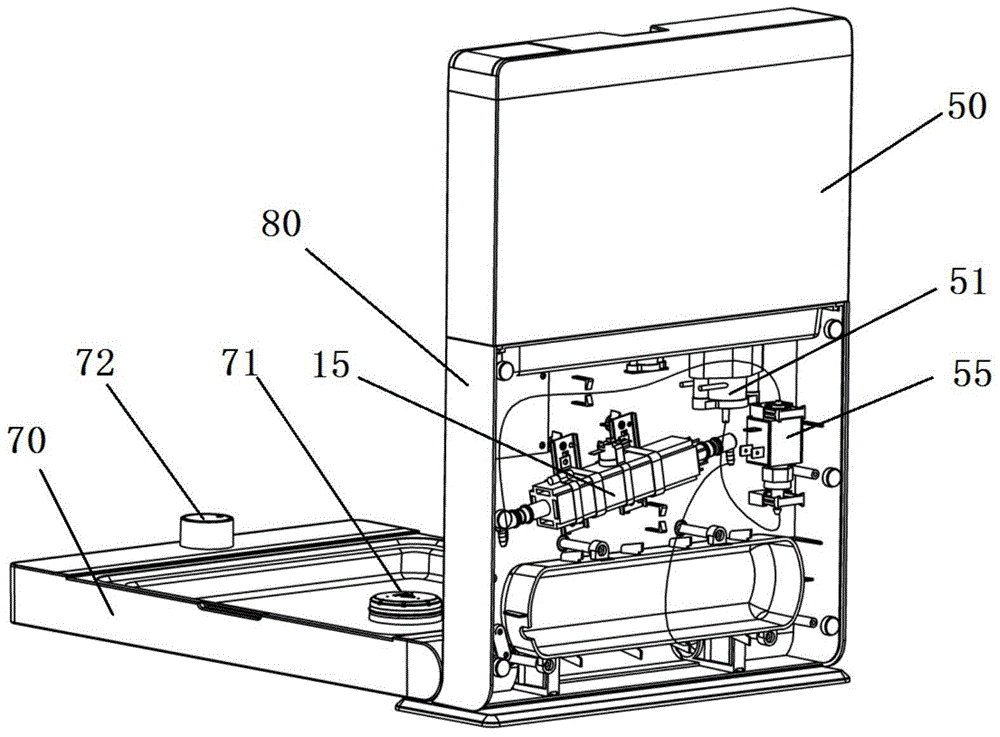 Delayed dropper type vapor generator and food making device based on same