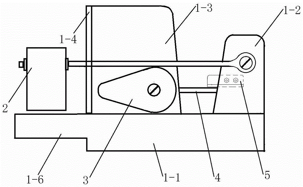 A kind of template marking crimping device and using method thereof