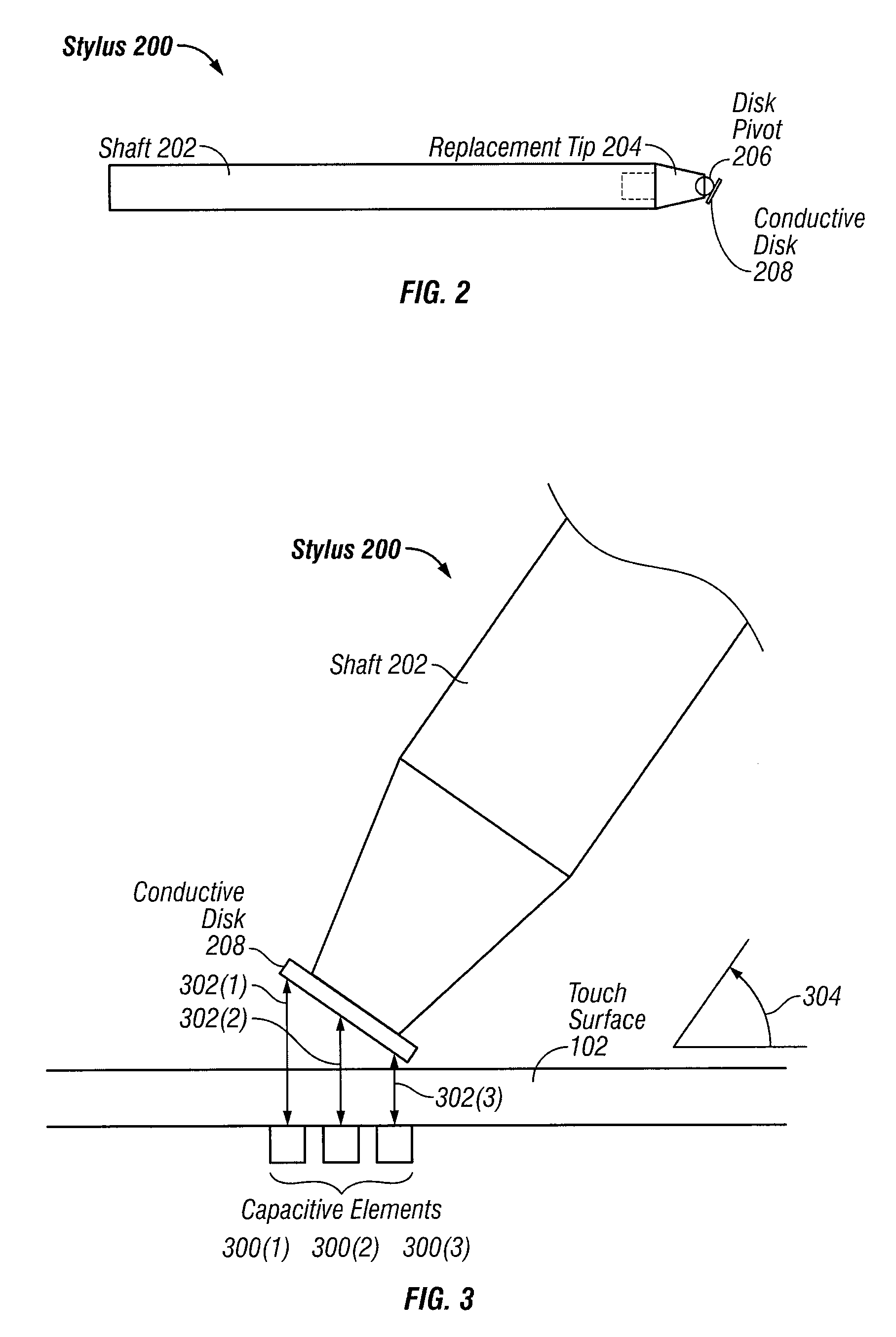 Stylus Adapted For Low Resolution Touch Sensor Panels