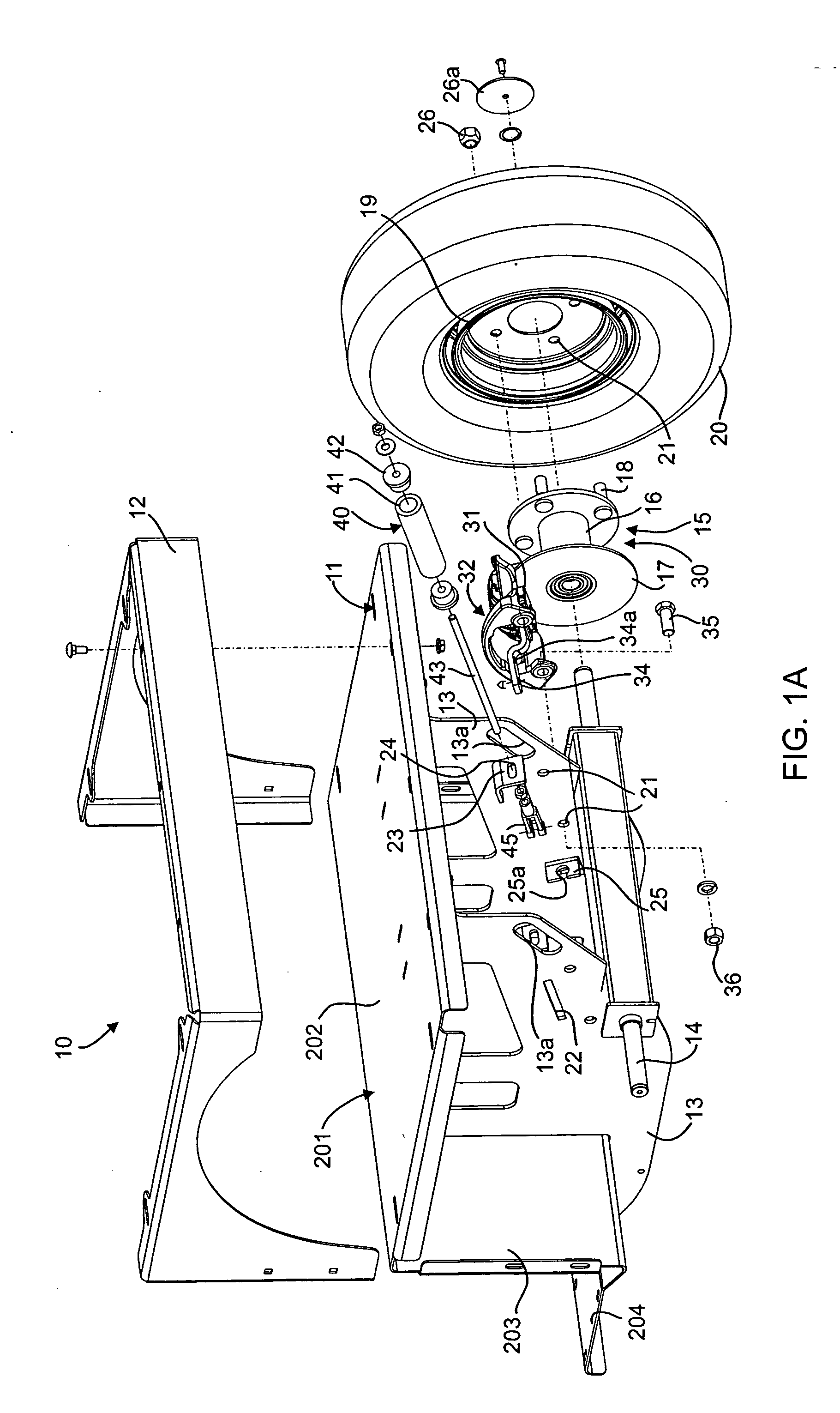 Manually actuated brake system for manually towable vehicle