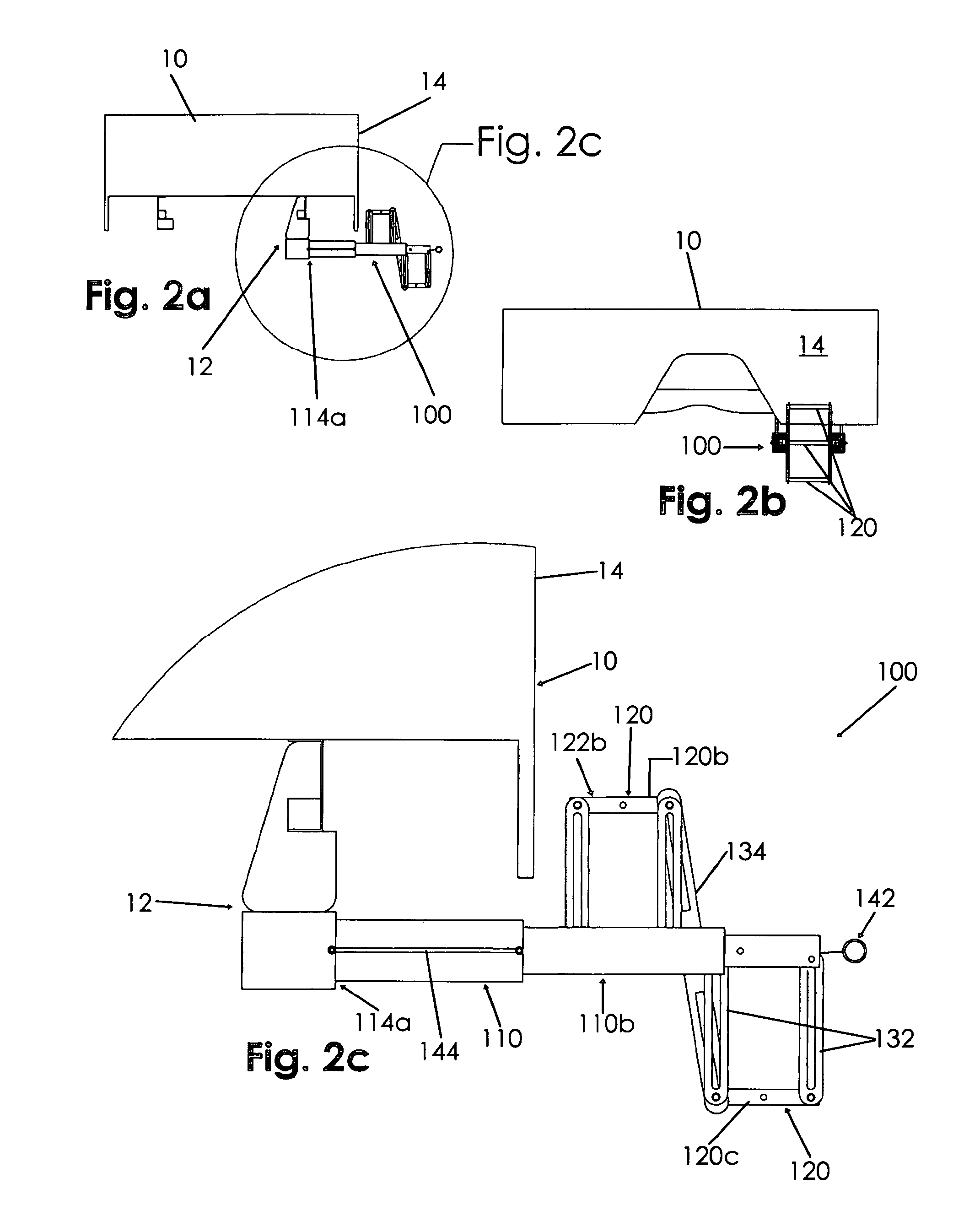 Step device for accessing a truck bed