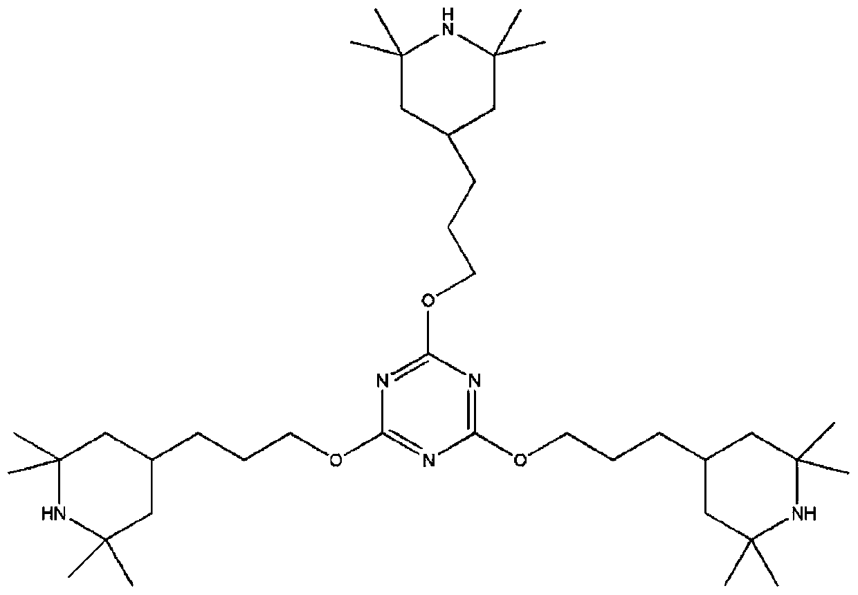 Light stabilizer for weather-resistant polyvinyl chloride (PVC) material, and preparation method and application thereof