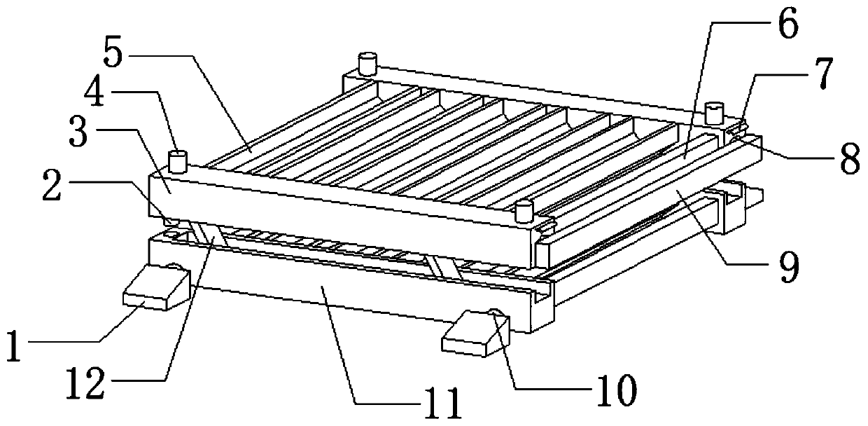 Prefabricated component transporting and mounting equipment for fabricated building construction