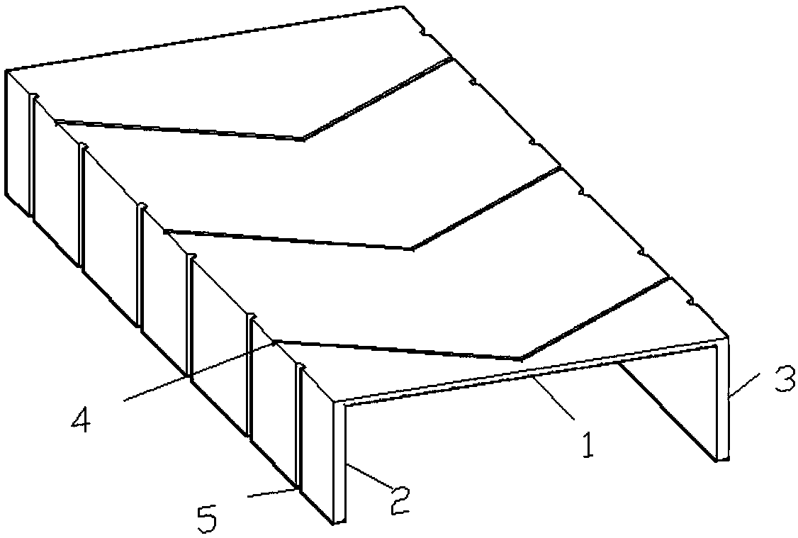 Channel steel for pipe trench cover, rolling equipment and rolling method for channel steel for pipe trench cover