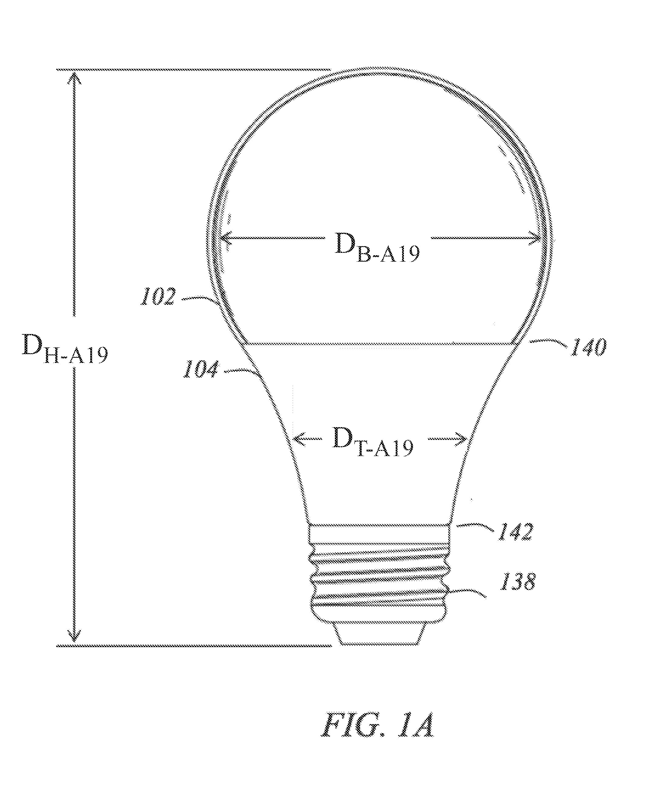 High frequency induction RF fluorescent lamp