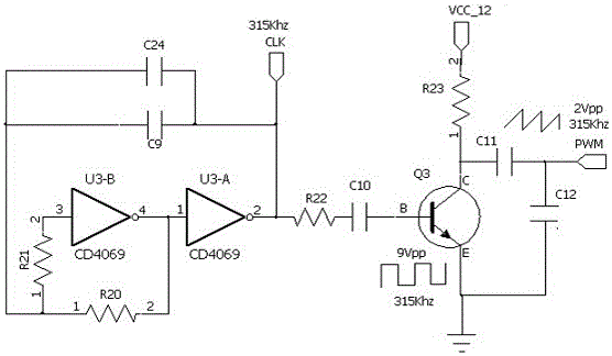 An inductive micro-current knife breaking detection circuit