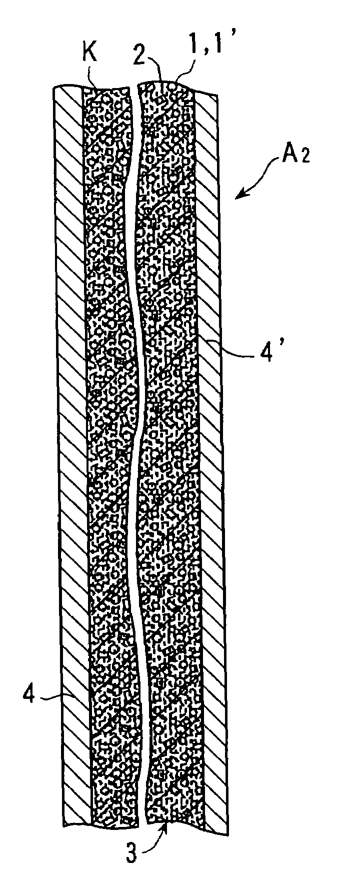 Building material formed from recycled resources and installation method thereof