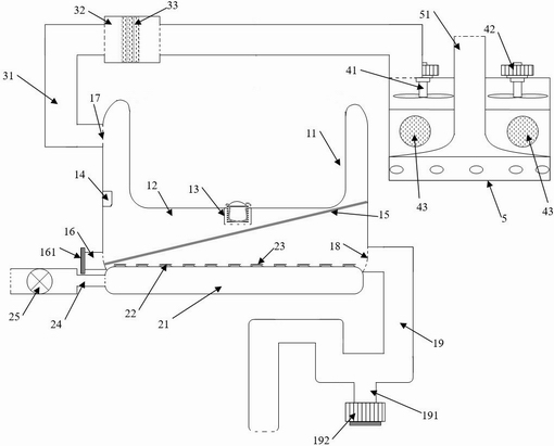 A kitchen intelligent anti-blocking sink treatment device and treatment method