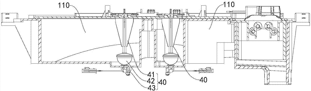Washing equipment and releasing device used for washing equipment