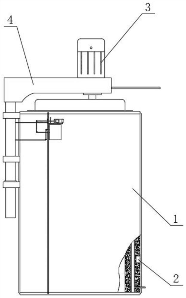 Shot peening carbonitriding treatment method and device