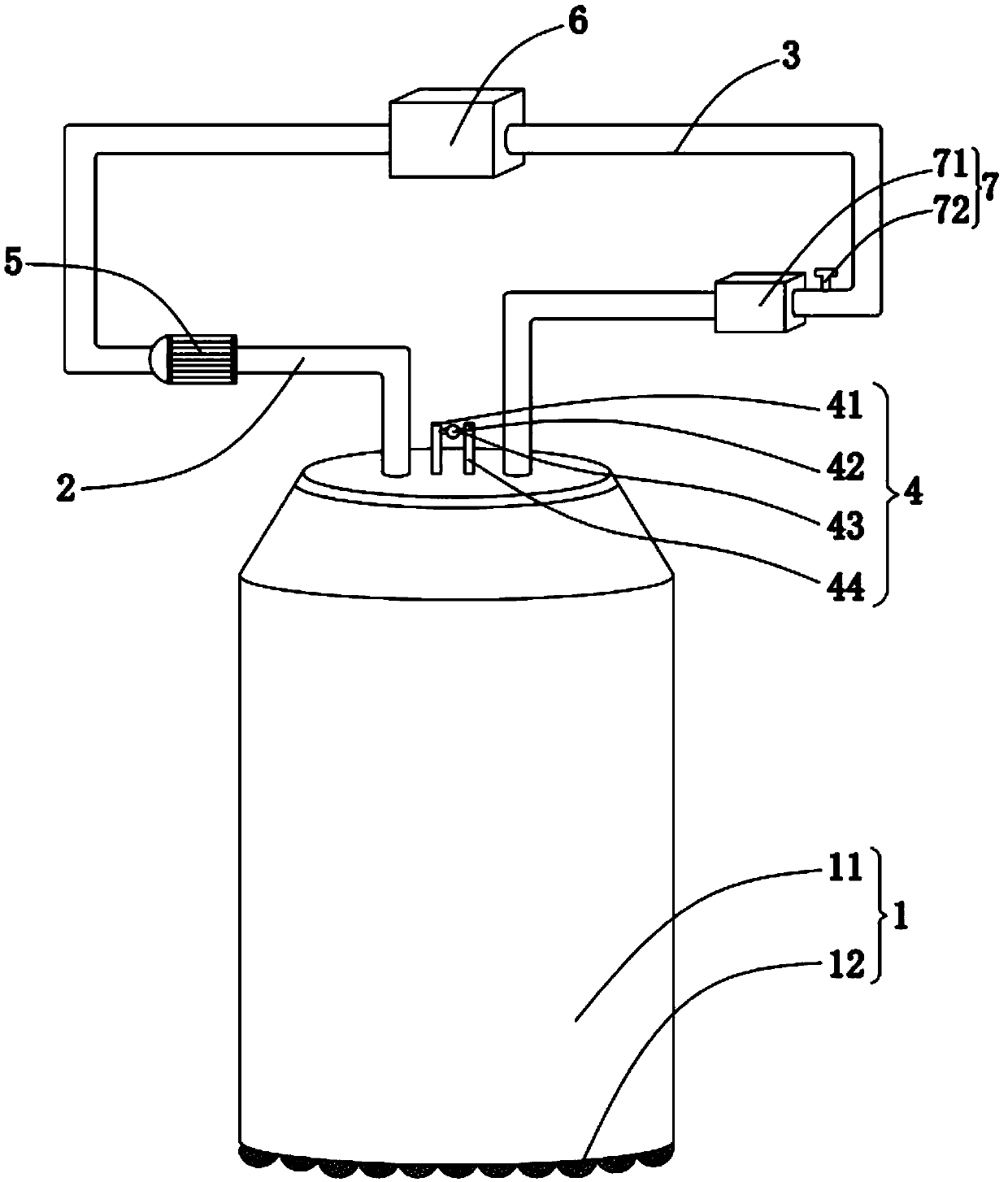 Terrestrial heat extraction equipment with heat-preserving function